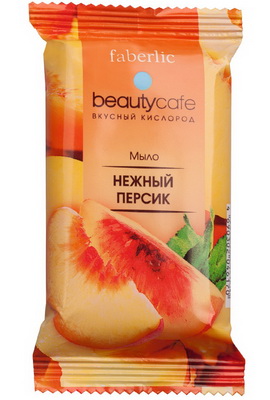 Мыло «Нежный персик» серии «Beauty Cafe»