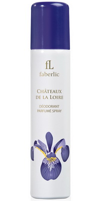 Парфюмированный дезодорант в аэрозольной упаковке для женщин «Chateaux de la Loire»