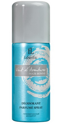 Парфюмированный дезодорант в аэрозольной упаковке для мужчин «Vent d'Aventures»