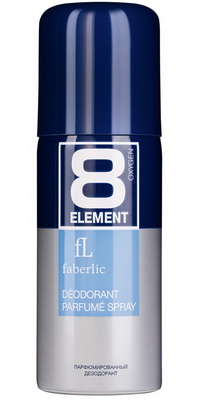Парфюмированный дезодорант в аэрозольной упаковке для мужчин «8 Element»