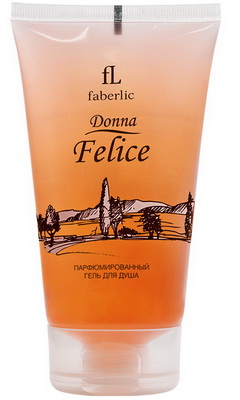 Парфюмированный гель для душа «Donna Felice» для женщин