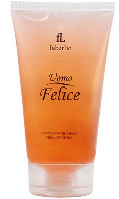 Парфюмированный гель для душа «Uomo Felice» для мужчин