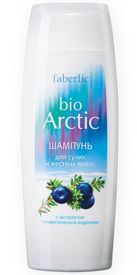 Шампунь для сухих и жестких волос с экстрактом голарктической водяники серии «Bio Arctic»