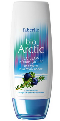 Бальзам-кондиционер для сухих и жестких волос с экстрактом голарктической водяники серии «Bio Arctic»