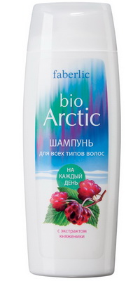 Шампунь на каждый день для всех типов волос с экстрактом княженики серии «Bio Arctic»
