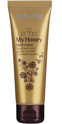 Защитный крем для рук и ногтей с пчелиным воском серии «My honey»