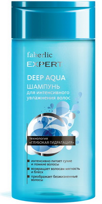 Шампунь для интенсивного увлажнения волос «DEEP AQUA» серии «Expert»