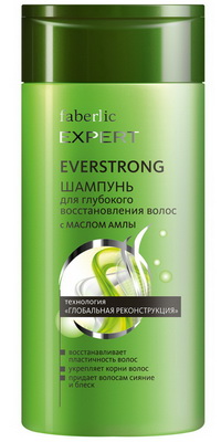 Шампунь для глубокого восстановления волос «Everstrong» с МАСЛОМ АМЛЫ серии «Expert»