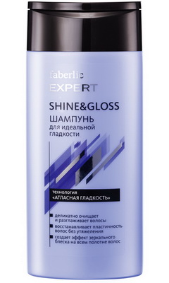 Шампунь для идеальной гладкости «Shine&Gloss» серии «Expert»
