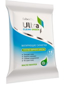 Матирующие салфетки серии «Ultra Clean Ultra Green»