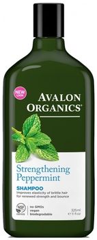 Avalon Organics Шампунь с маслом мяты Peppermint Strengthening Shampoo 325мл