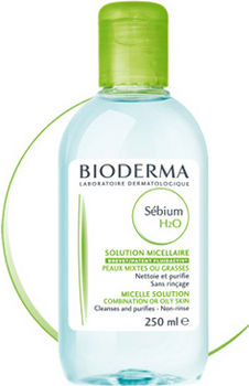 Биодерма (Bioderma) Себиум Н2О мицелловый раствор для жирной и проблемной кожи 250 мл