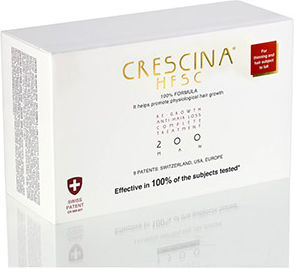 Crescina Комплекс 200 для мужчин Лосьон для стимуляции роста волос №20 + Лосьон против выпадения волос №20 3,5 мл