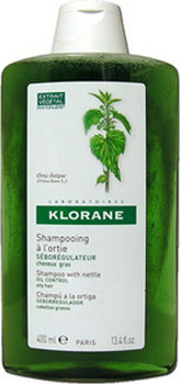 Клоран (Klorane) Шампунь себорегулирующий с экстрактом крапивы для жирных волос 400 мл