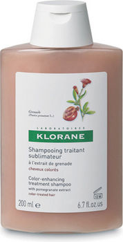 Клоран (Klorane) Шампунь Сублиматор для окрашенных волос с экстрактом граната 200 мл