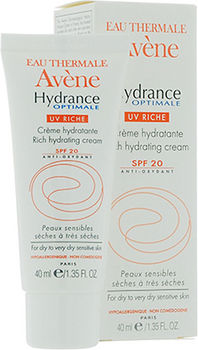 Avene (Авен) Гидранс Оптималь UV20 Риш Увлажняющий защитный крем для сухой кожи 40 мл