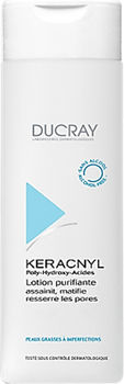 Дюкрэ (Ducray) Керакнил Очищающий лосьон для кожи с тенденцией к акне 200 мл