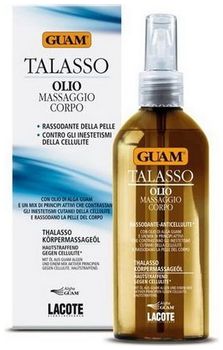 Гуам (Guam) Масло для тела массажное подтягивающее антицеллюлитное TALASSO 200 мл