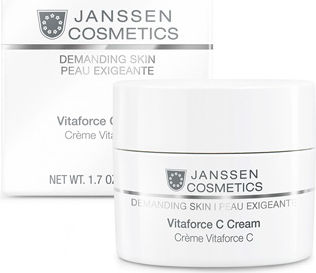 Янсен/Janssen Vitaforce C Cream Регенерирующий крем с витамином С 50 мл