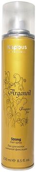 Лак аэрозольный для волос нормальной фиксации с маслом арганы серии "Arganoil" 250