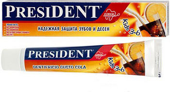 Президент Kids зубная паста 3-6 лет Кола 50мл N1 туба