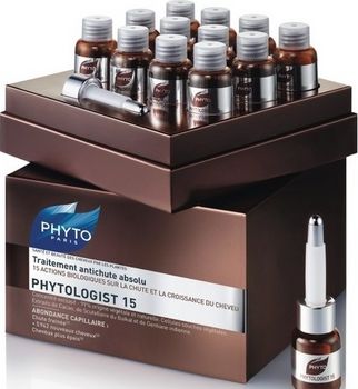 Фитосольба/Phyto Фитолоджист 15 Комплексное средство против выпадения волос 3,5 мл 12 ампул