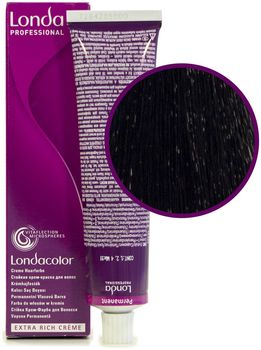 Londa Color 2/0 чёрный стойкая крем-краска 60мл