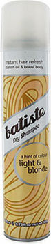 Батист/Batiste Light and Blond Сухой шампунь для светлых волос 200 мл
