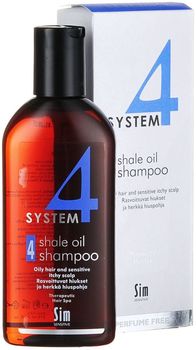 Sim Sensitive Система 4 шампунь терапевтический №4 для жирных волос, чувствительной, раздраженной кожи головы 215мл