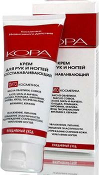 Кора Крем для рук и ногтей восстанавливающий 100 мл