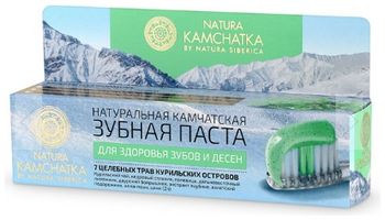 Натура Сиберика Kamchatka зубная паста Камчатская для здоровья зубов и десен 100мл