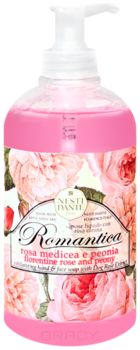 Нести Данте мыло жидкое Romantica Флорентийская роза и пион 500мл