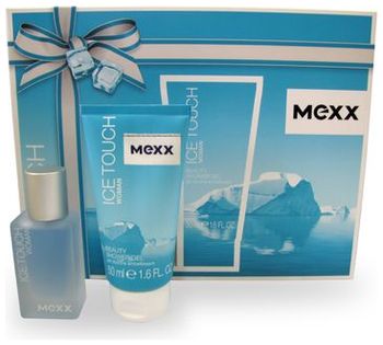 MEXX ICE TOUCH Набор для женщин вода туалетная 15мл+гель для душа 50мл