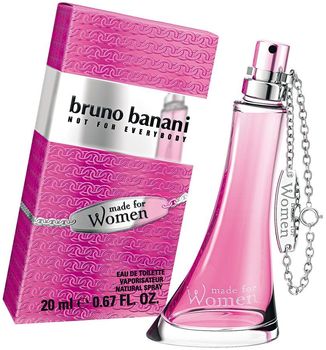 BRUNO BANANI MADE FOR WOMAN вода туалетная женская 20 ml