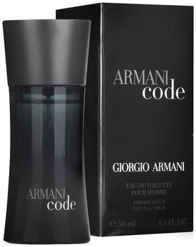 GIORGIO ARMANI CODE вода туалетная мужская 50 ml