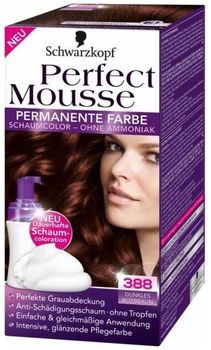 Schwarzkopf PERFECT MOUSSE Краска для волос 388 Красно-Каштановый 35мл