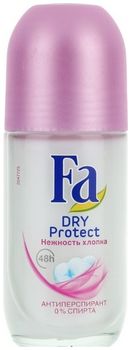 Fa Дезодорант-антиперспирант роликовый Dry Protect Нежность хлопка 50мл