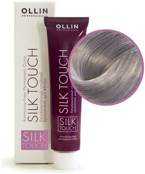 Ollin Silk Touch 9/8 блондин жемчужный Безаммиачный стойкий краситель для волос 60мл
