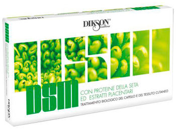 Dikson DSM Ухаживающая и увлажняющая сыворотка с протеинами шелка для чувствительной кожи головы 10х10мл