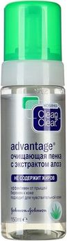 Clean&Clear Advantage Очищающая пенка с экстрактом алоэ 150мл