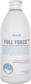 Ollin Professional FULL FORCE Тонизирующий шампунь с экстрактом пурпурного женьшеня 300мл