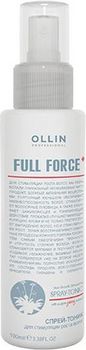Ollin Professional FULL FORCE Спрей-тоник для стимуляции роста волос с экстрактом женьшеня 100мл