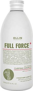 Ollin Professional FULL FORCE Очищающий шампунь для волос и кожи головы с экстрактом бамбука 300мл