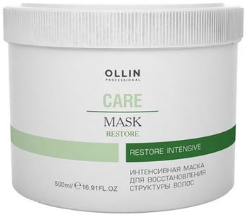 Ollin Professional CARE Интенсивная маска для восстановления структуры волос 500мл