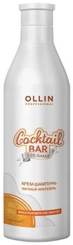 Ollin Professional Cocktail BAR Крем-шампунь Яичный коктейль Восстановление волос 500мл