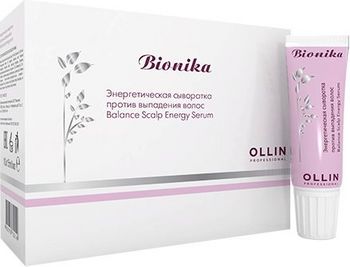 Ollin Professional BioNika Энергетическая сыворотка против выпадения волос 10х15мл