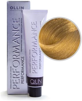 Ollin Performance 9/3 блондин золотистый Перманентная крем-краска для волос 60мл
