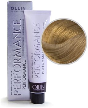 Ollin Performance 9/0 блондин Перманентная крем-краска для волос 60мл