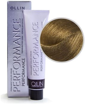 Ollin Performance 8/71 светло-русый коричнево-пепельный Перманентная крем-краска для волос 60мл