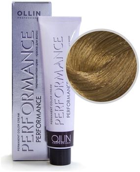 Ollin Performance 8/72 светло-русый коричнево-фиолетовый Перманентная крем-краска для волос 60мл
